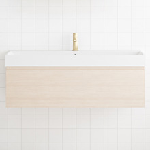 San Remo Wall Hung Single Vanity with Polymarble Countertop